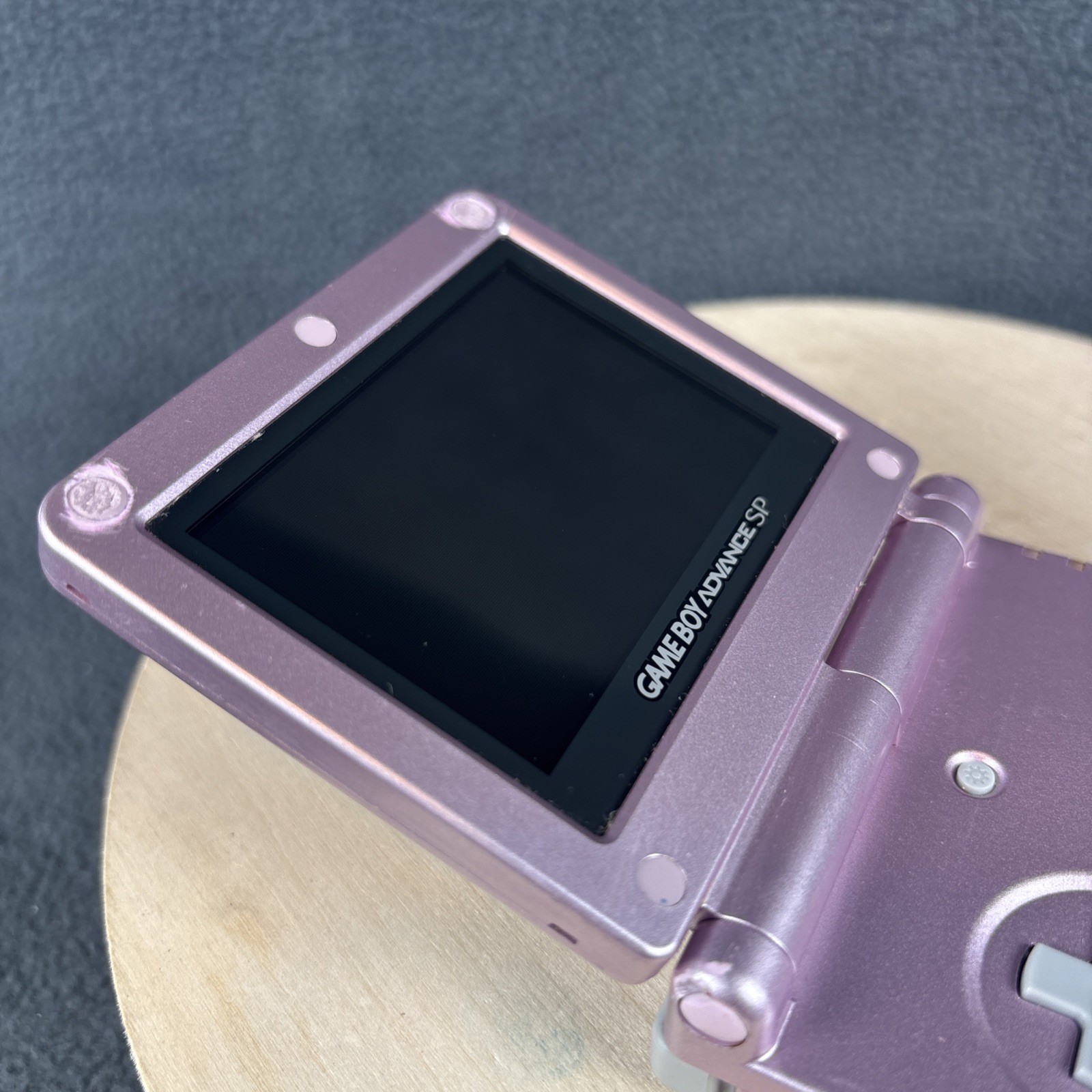 Nintendo Game Boy Advance SP – Pearl Pink AGS-101 – Complete w/ All Inserts
