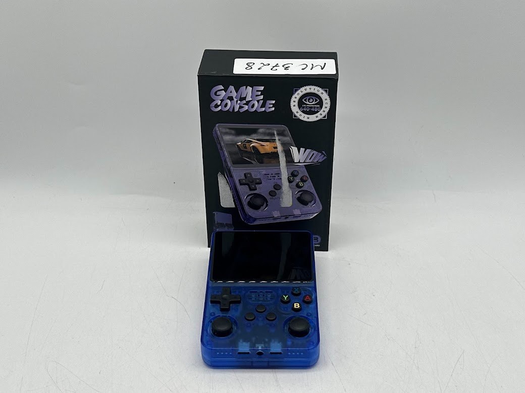 R36S Retro Handheld Game Console- Blue