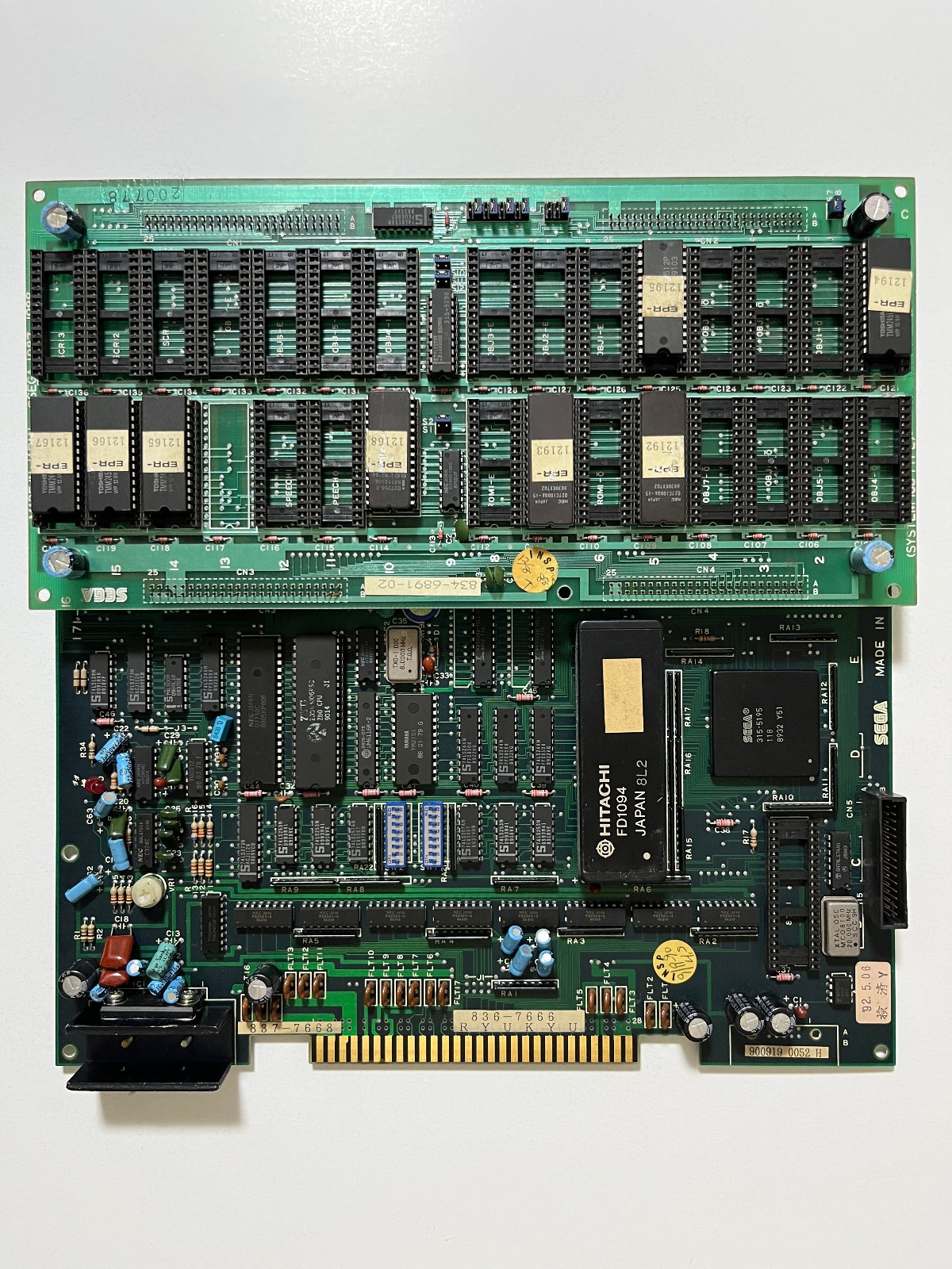 Tetris Sega System 16B Arcade Game non-JAMMA PCB Japan