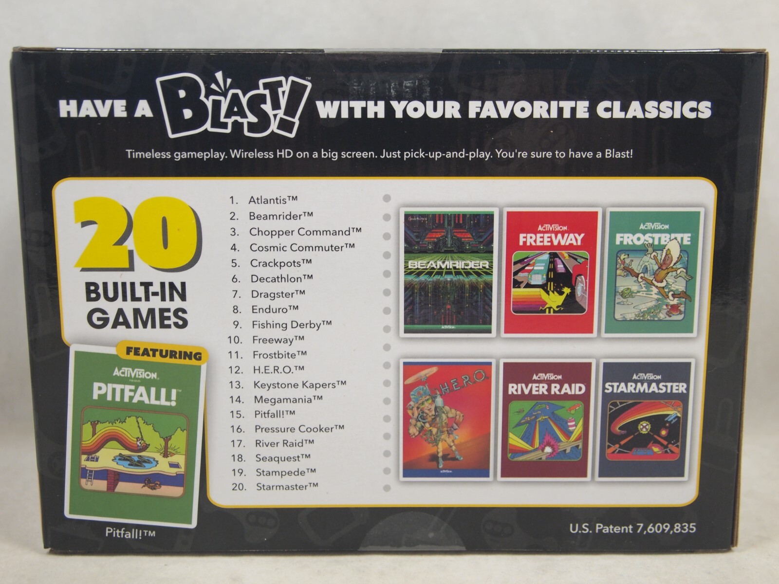 Atari 2600 Activision Flashback 20 Built-in Games HDMI Wireless Controller New