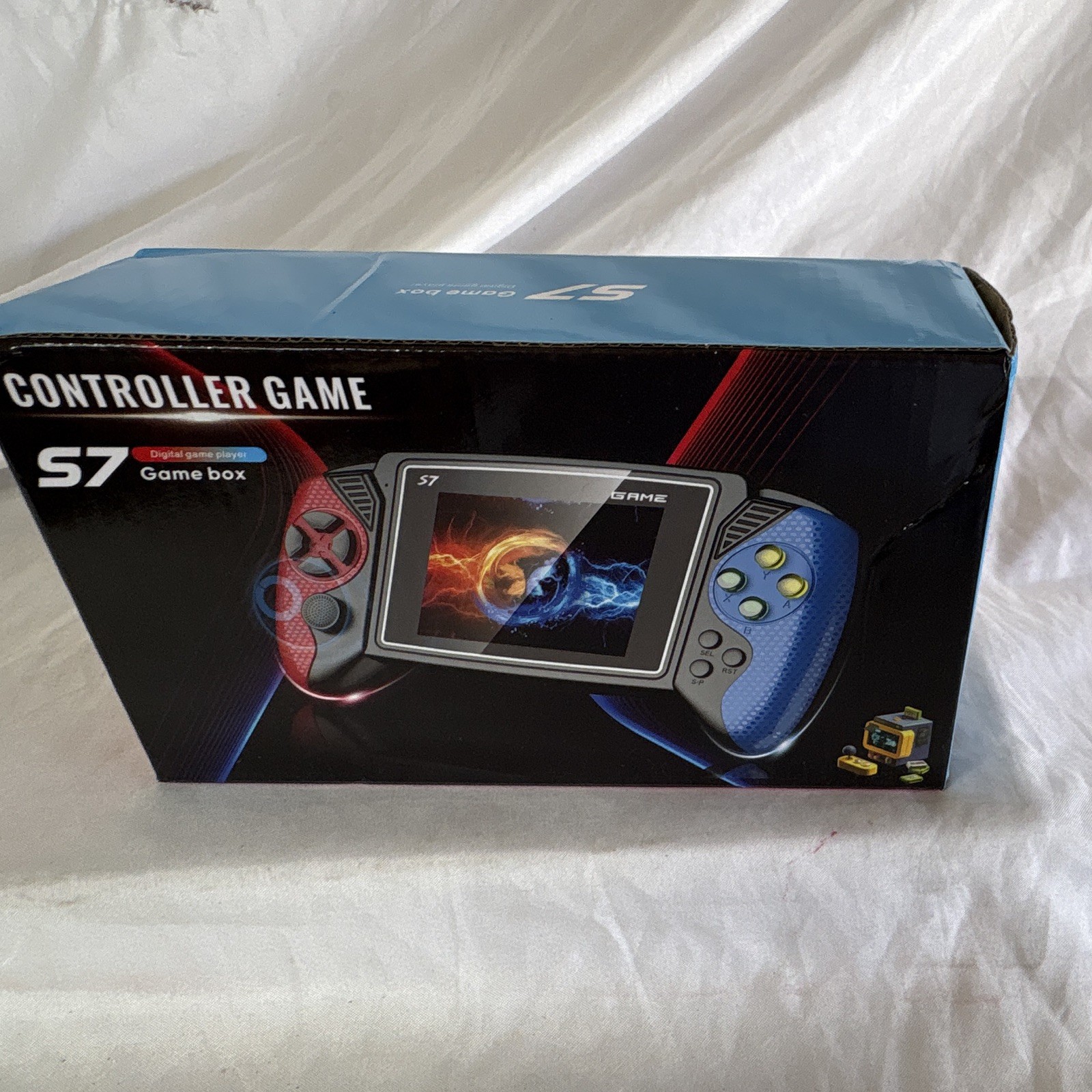 S7 Game Box Handheld System Digital Game Player HDMI Rechargeable Blue/Red/Black