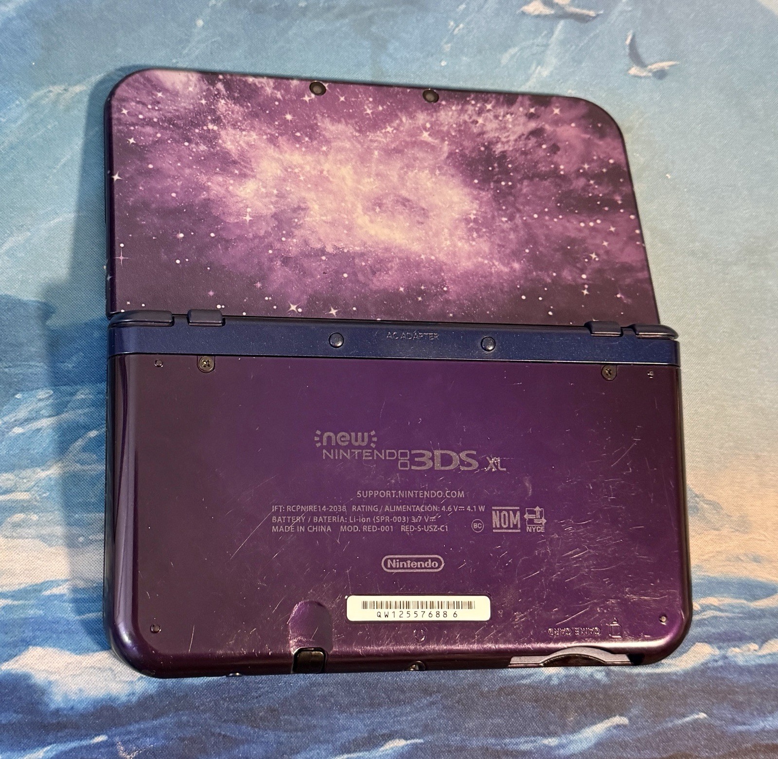 “New” Nintendo 3DS XL Galaxy Edition Handheld System – w/ New Charger & Speakers