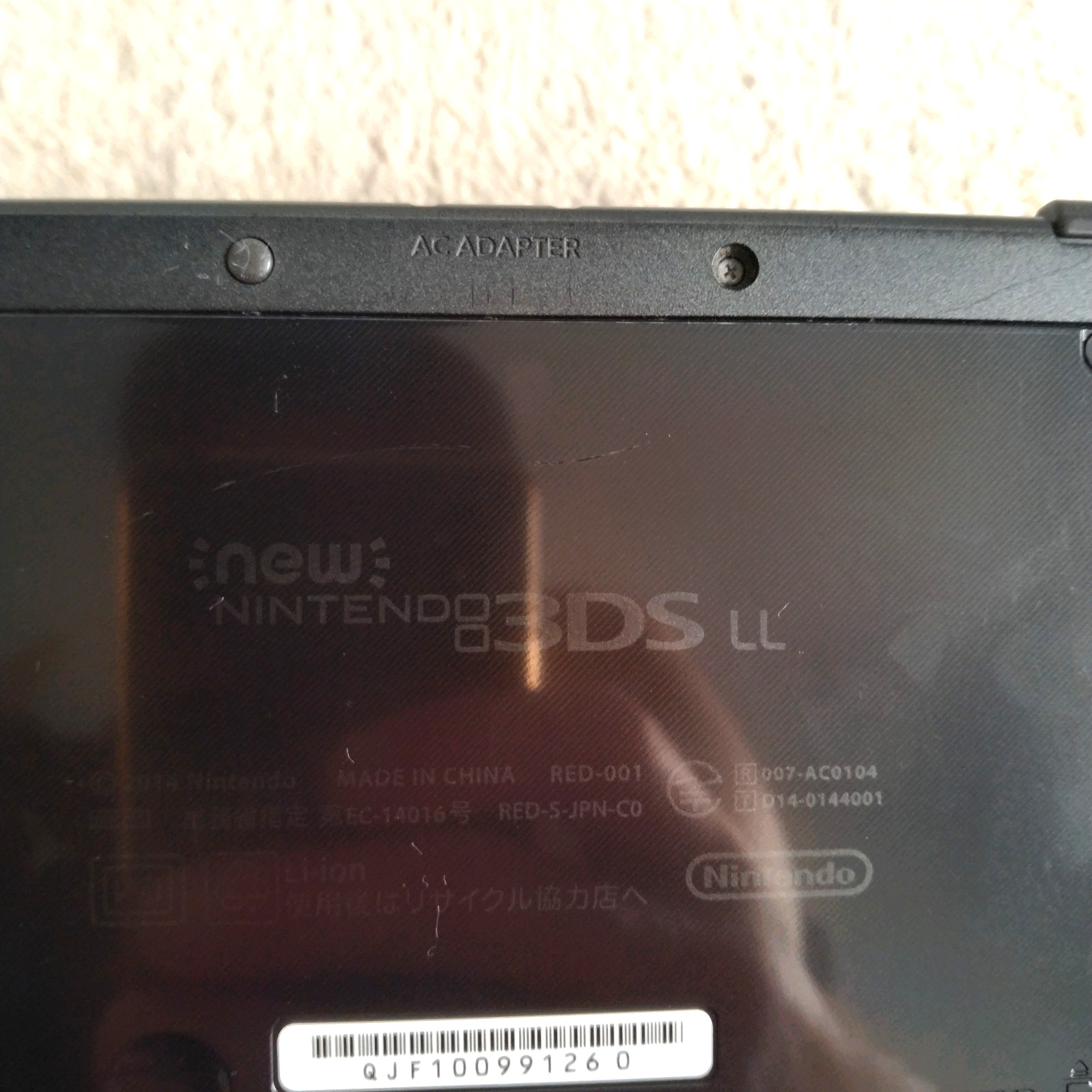 New Nintendo 3DS XL LL Metallic Black Console used from japan Region Japan