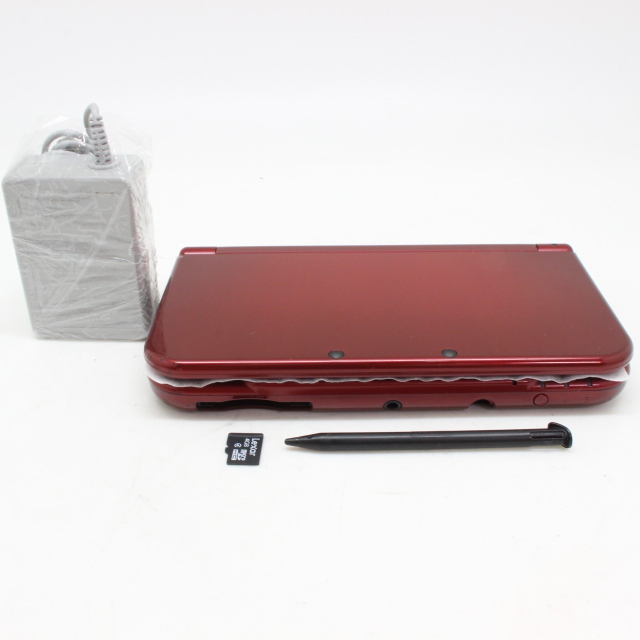 [ NEAR MINT ] NINTENDO NEW 3DS XL Metallic RED Game Console From Japan 4271