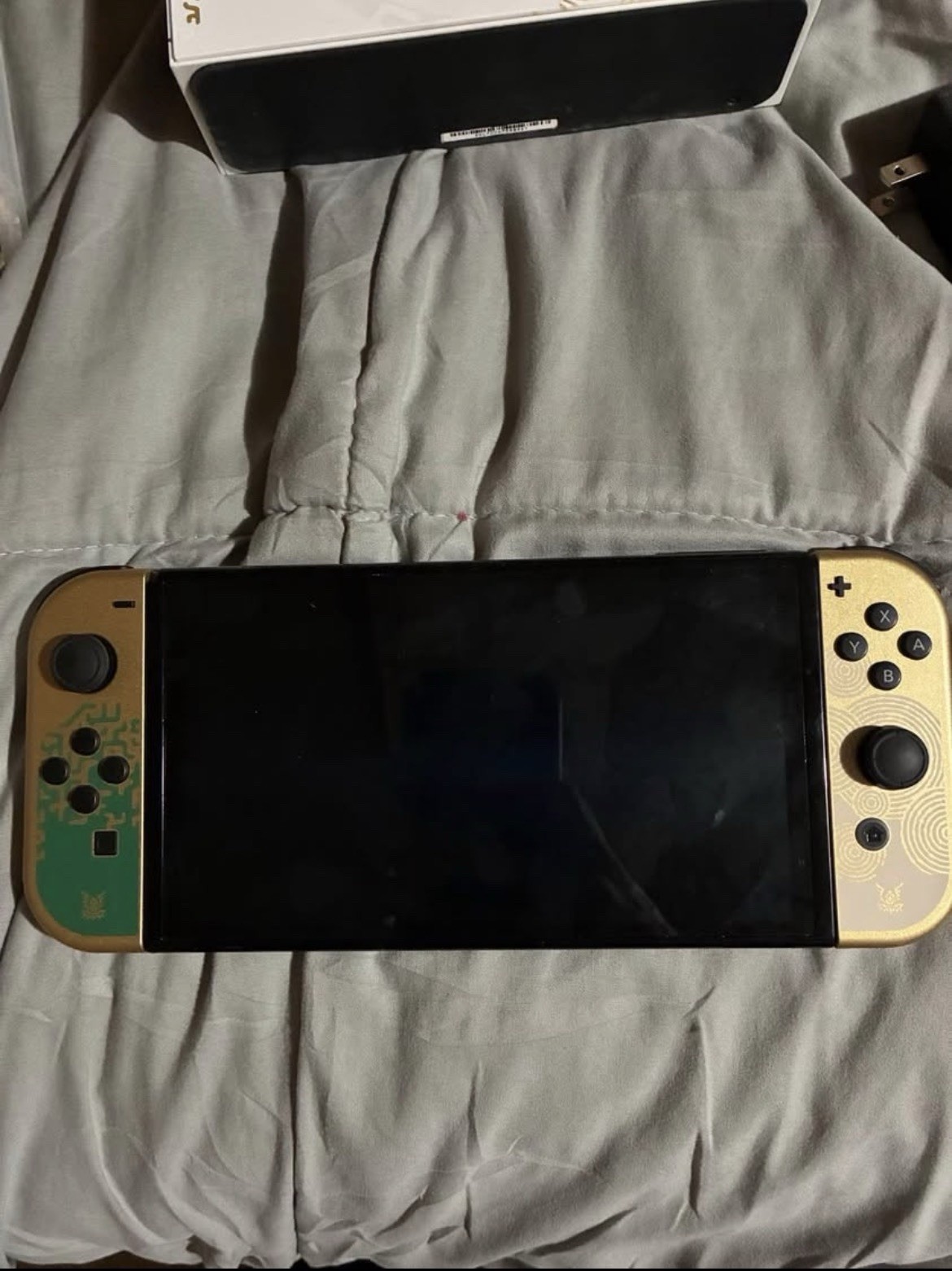 Nintendo Switch oled Console Gold & Green Joy-Con Wi-Fi Capability