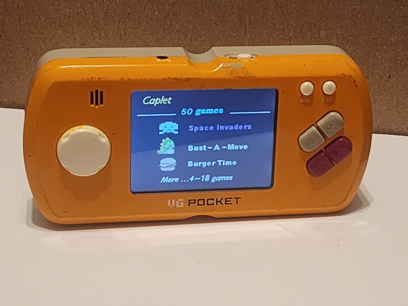 VG Pocket VG-4003 Orange Handheld Pocket Video Game – 2006 – Tested &Works