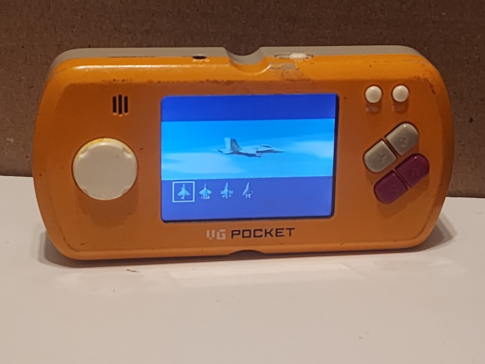 VG Pocket VG-4003 Orange Handheld Pocket Video Game – 2006 – Tested &Works