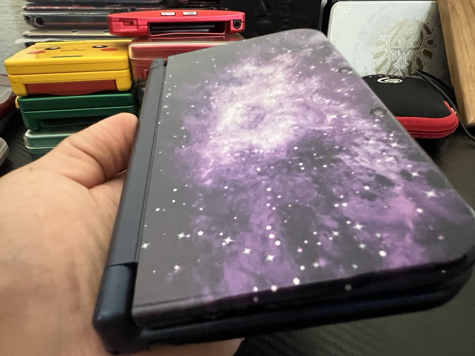 “New” Nintendo 3DS XL Galaxy Edition -w/charger & stylus – Excellent Shape!