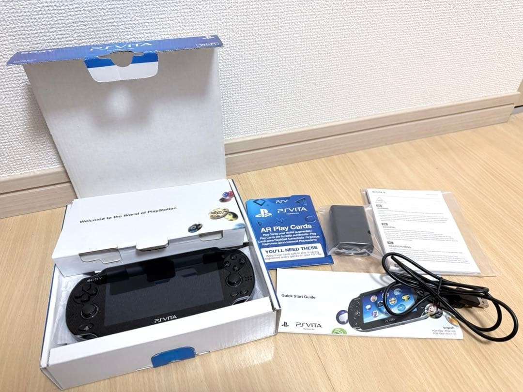 Excellent Sony PlayStation PS Vita PCH-1000 (PCH-1002) Crystal Black