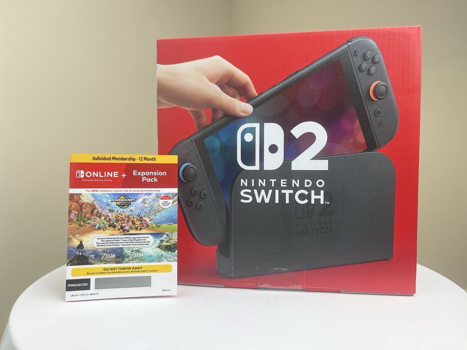 💫NEW Nintendo Switch 2 MARIO KART BUNDLE💫 12 Month Nintendo Switch Online INC