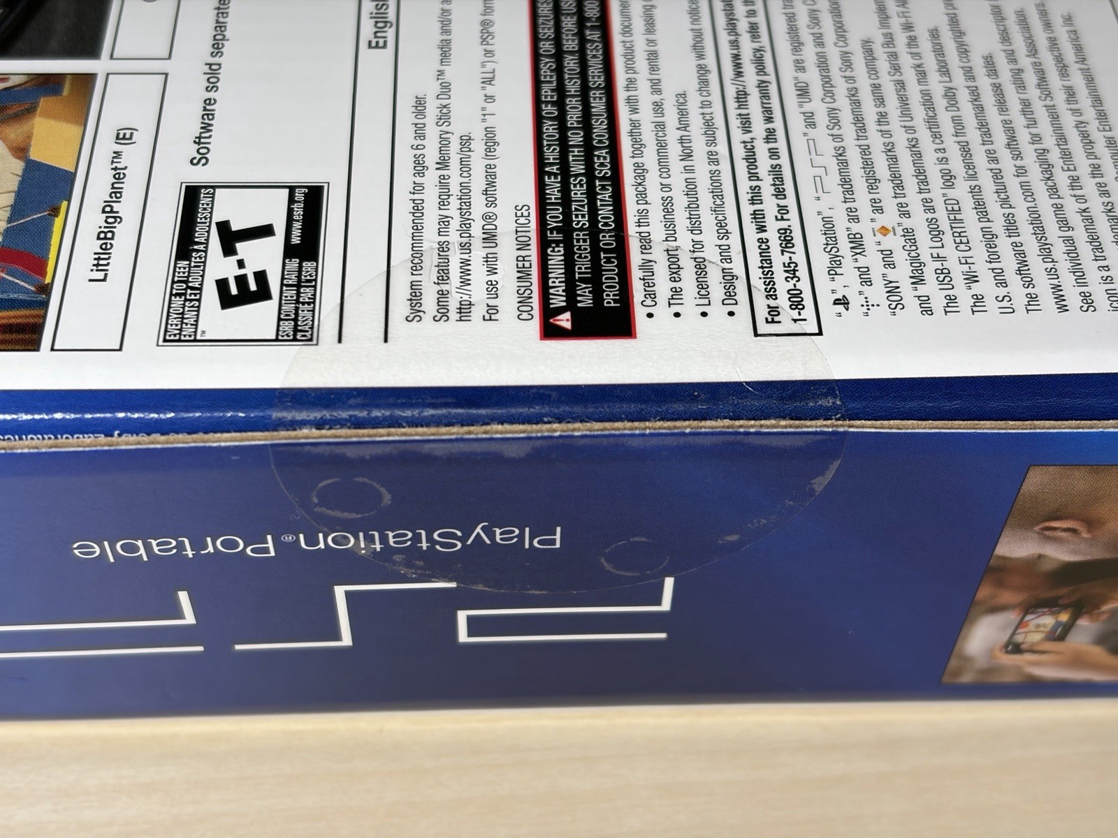 Factory Sealed – Sony PSP 3000 Piano Black Console- Brand New – Near Mint Box
