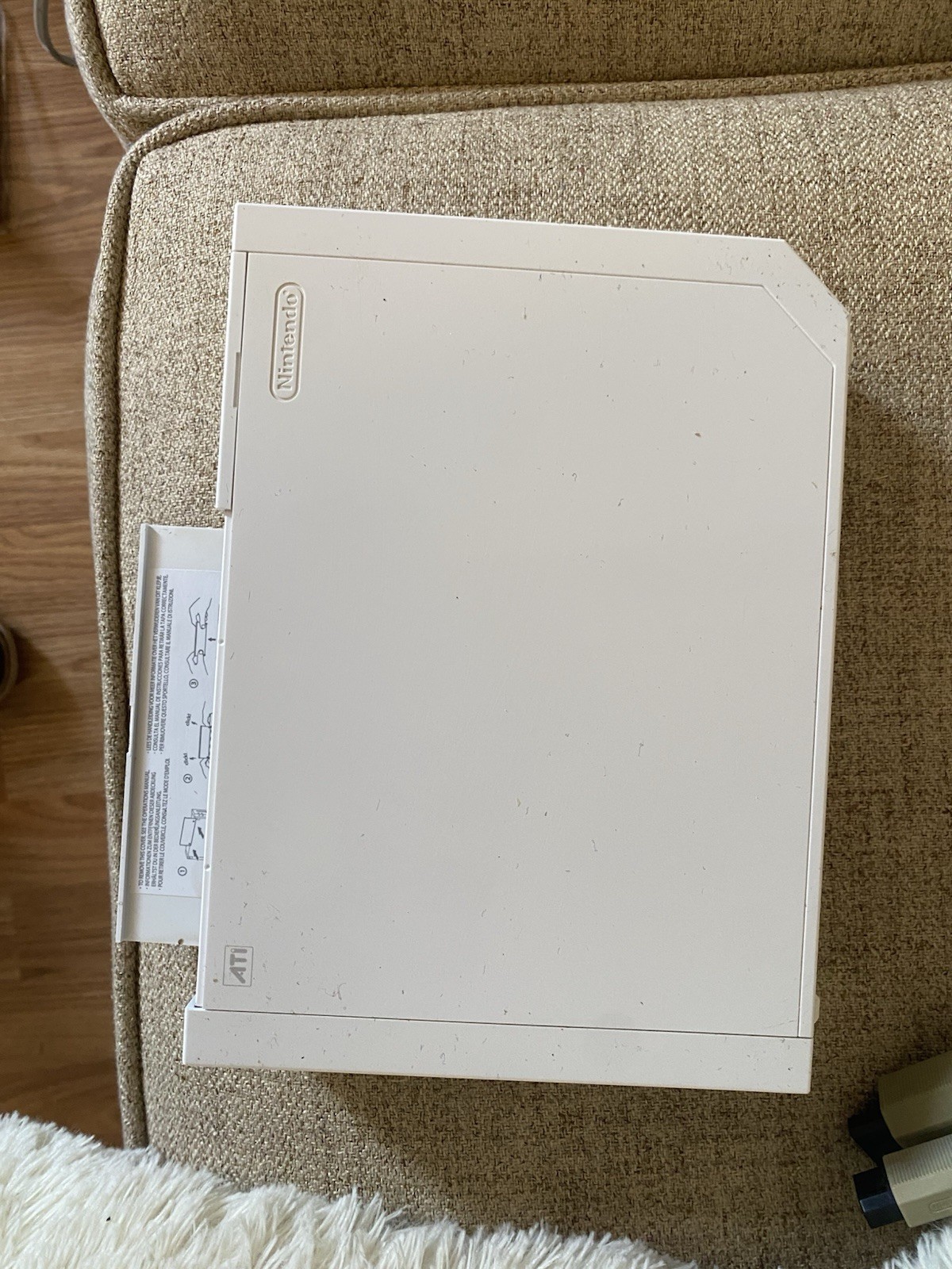 Nintendo Wii RVL-001(USA) White Home Console NTSC-U/C Wi-Fi 512MB 480p