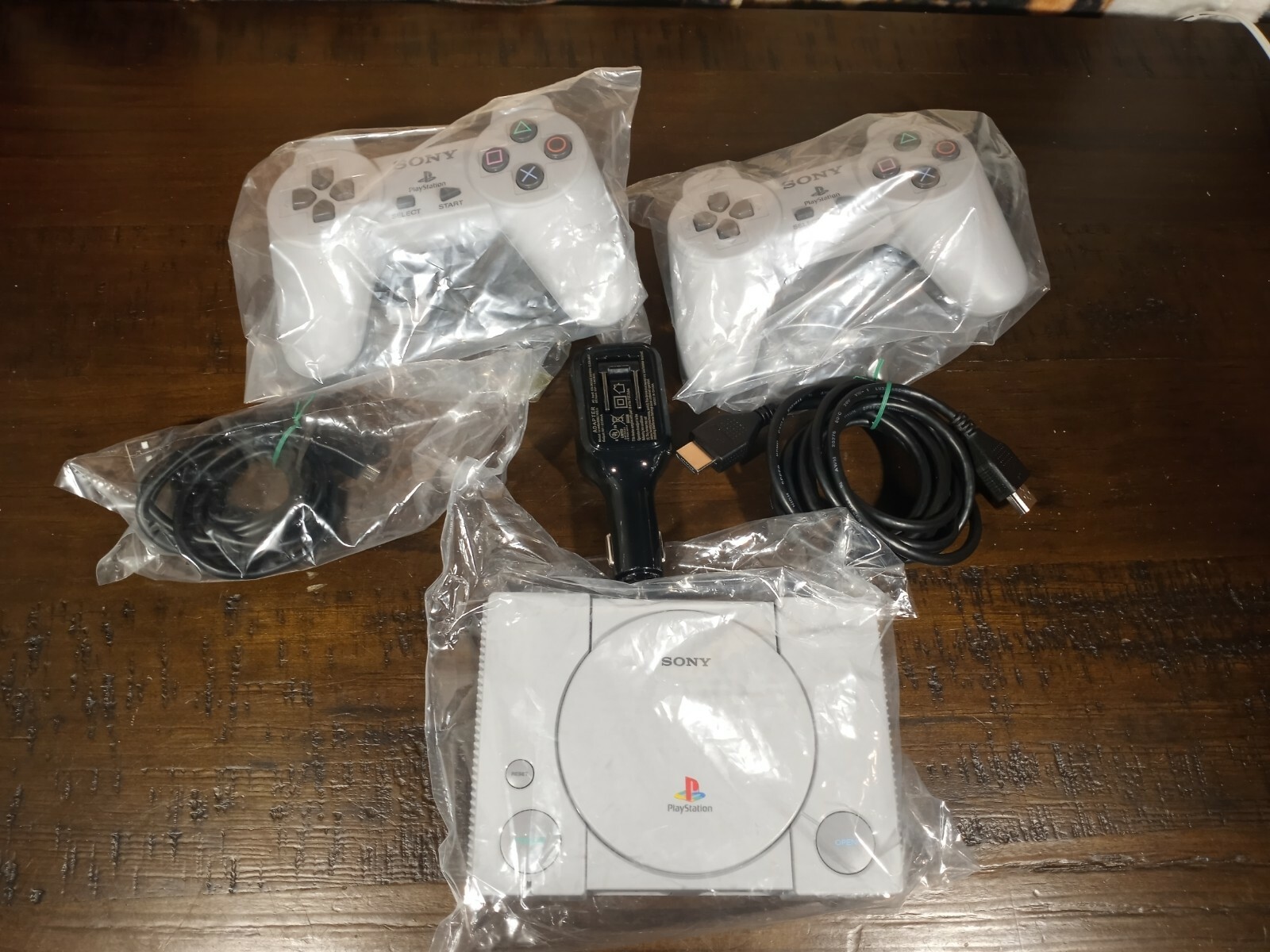Authentic Sony PlayStation Classic Mini Video Game Console PS1 w power adapter!!