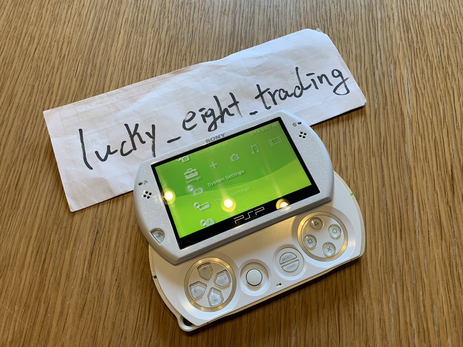 PSP Go Pearl White PSP N1000 PW Console only [H]