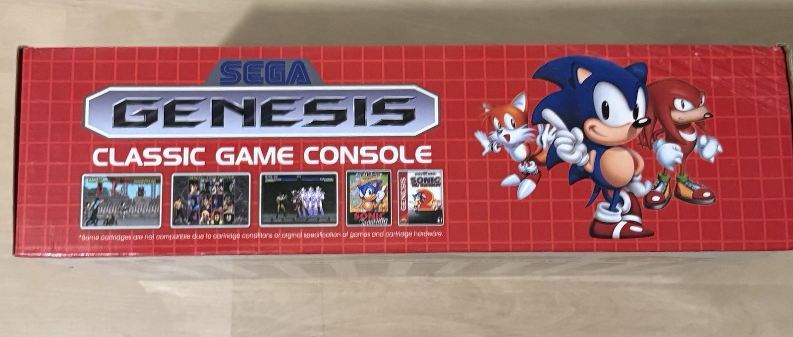 SEGA Genesis Classic Game Console 80 Built-In Games 2 Wireless Controllers NEW