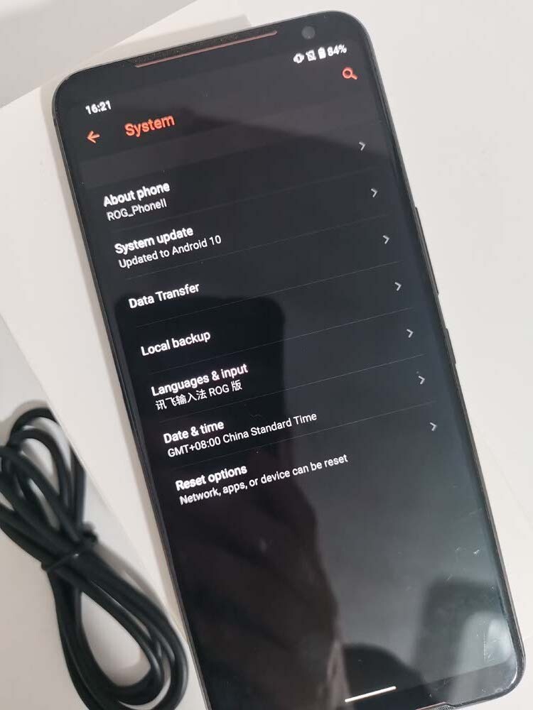 Original Asus ROG Phone 2 II ZS660KL Android 512GB+12GB Ultimate gaming Phone