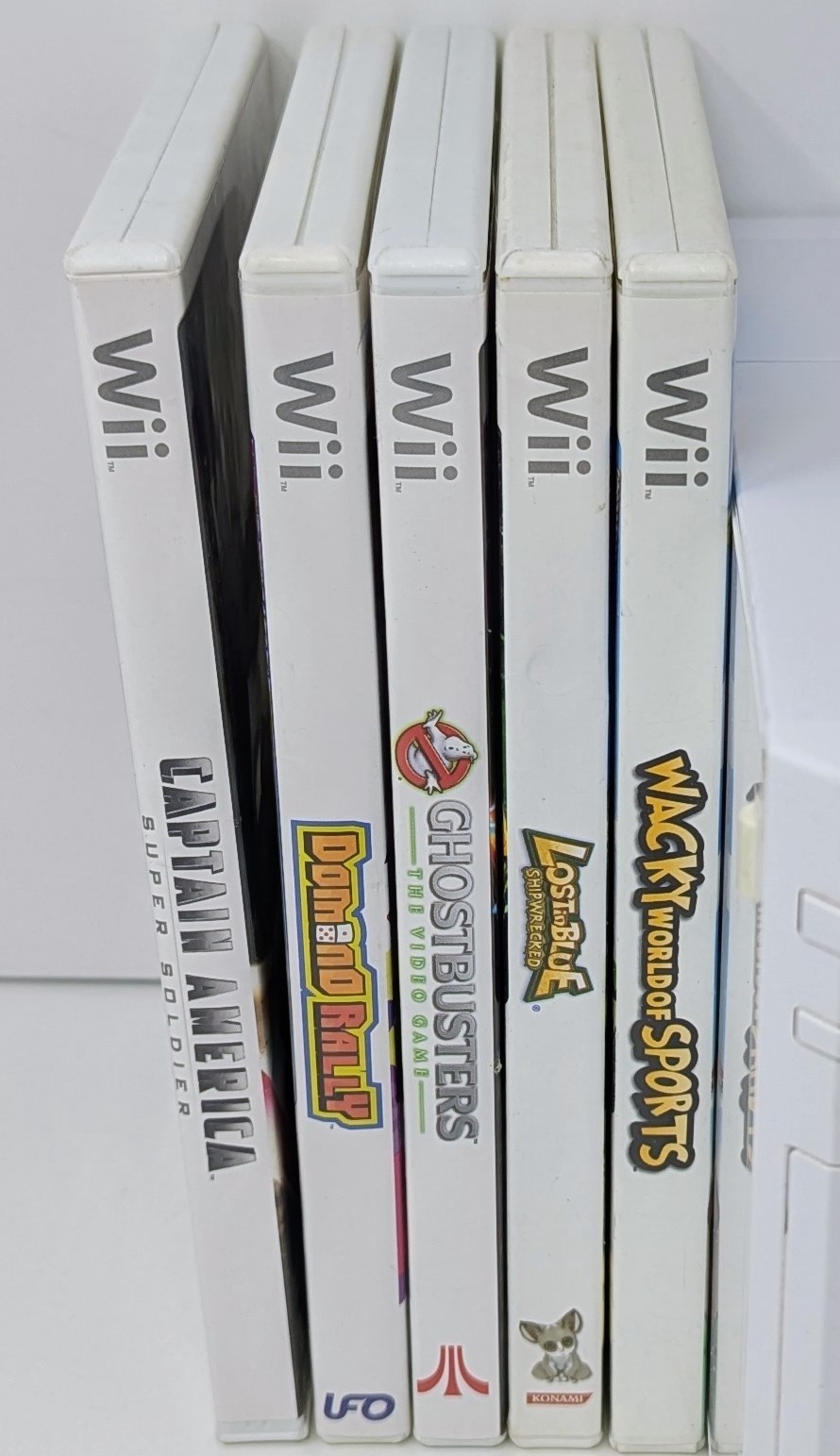 Nintendo Wii White Console GameCube Compatible Bundle w/ 5 Games – Tested!