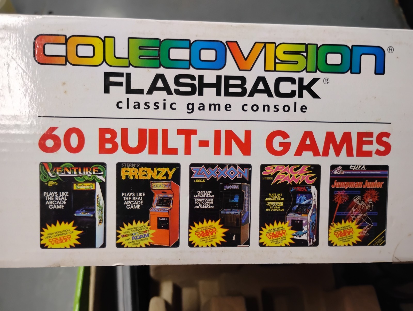 Colecovision Flashback Classic Game Console 60 Games Collector’s Edition CV450