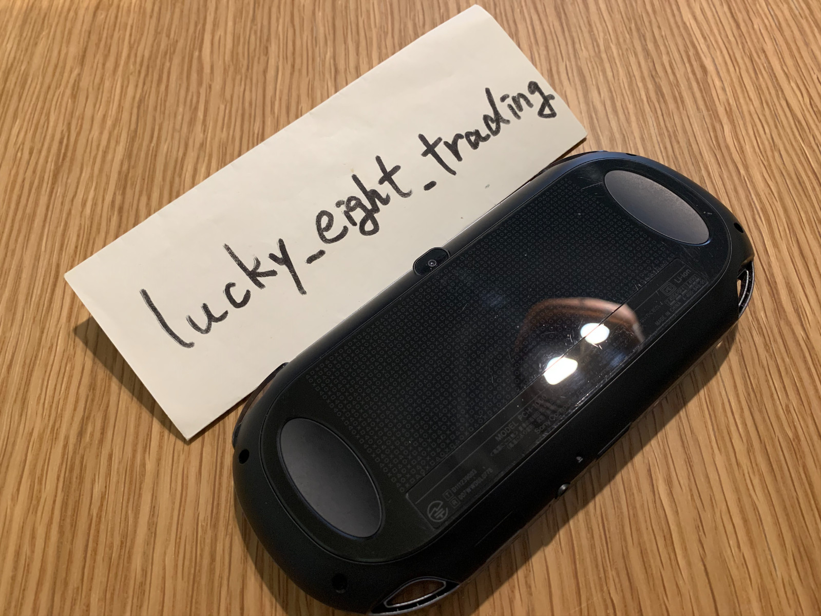 PS Vita Crystal Black PCH 1000 ZA01 Console Charger PSV Fat [CC]