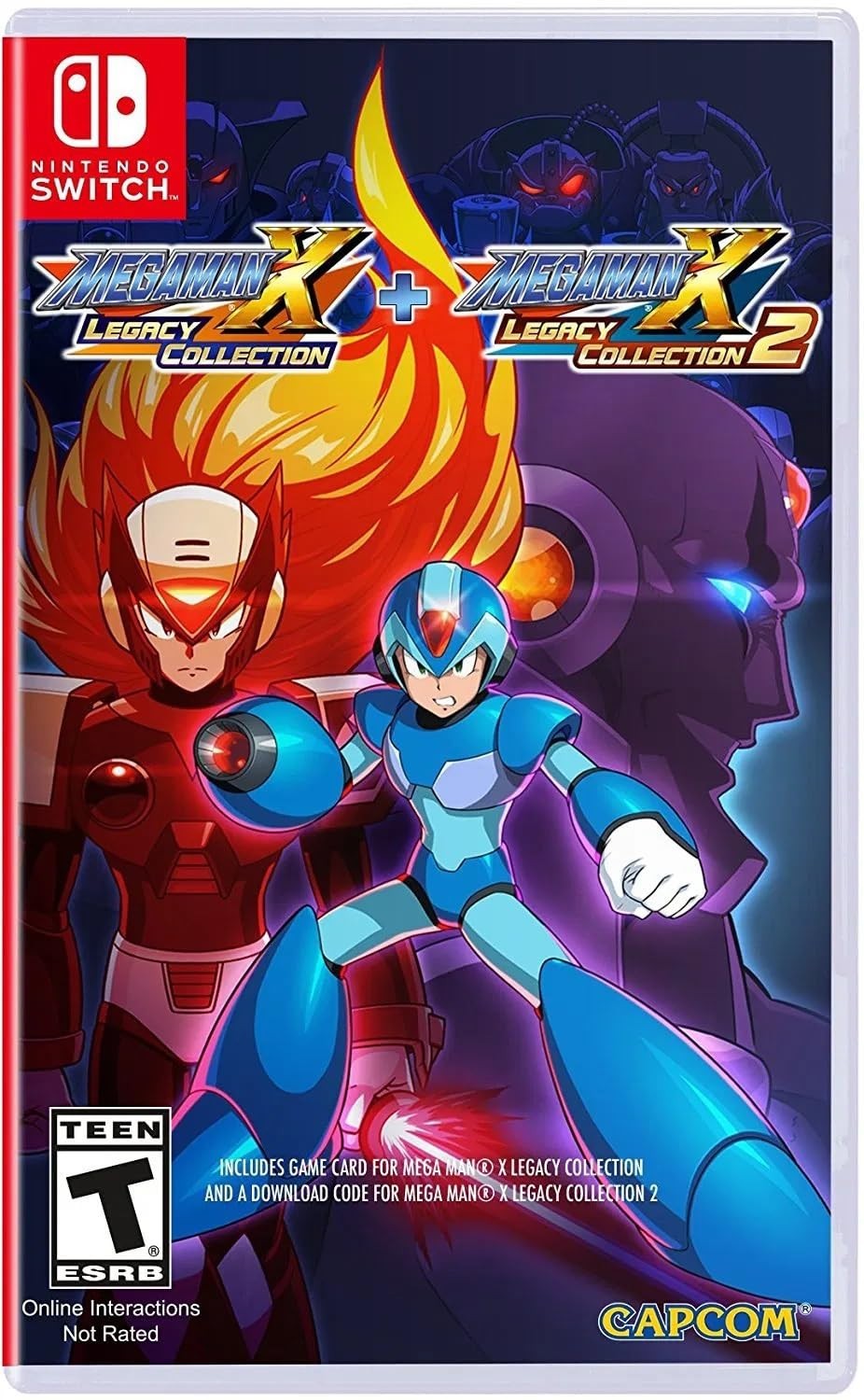 Mega Man X Legacy Collection 1 + 2 – Nintendo Switch – Brand New & Sealed