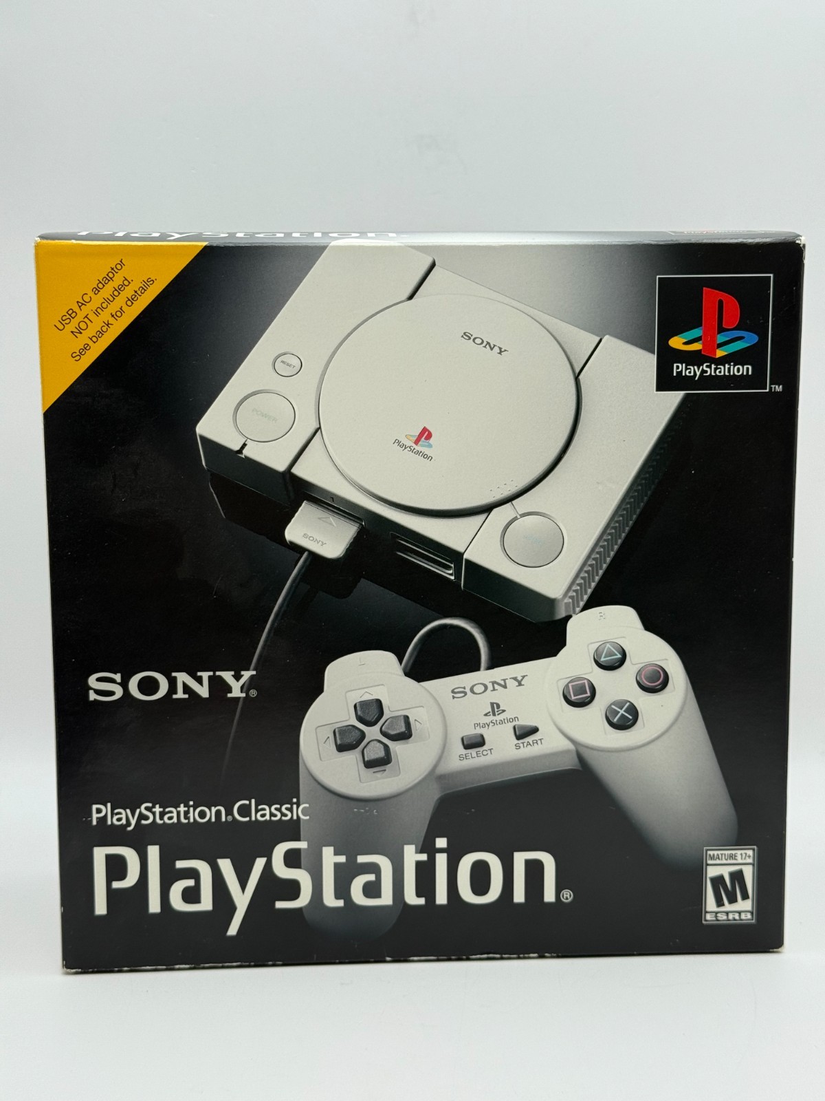 Sony Playstation PS1 Classic Gray Console Edition 20 Games Preloaded AUTHENTIC