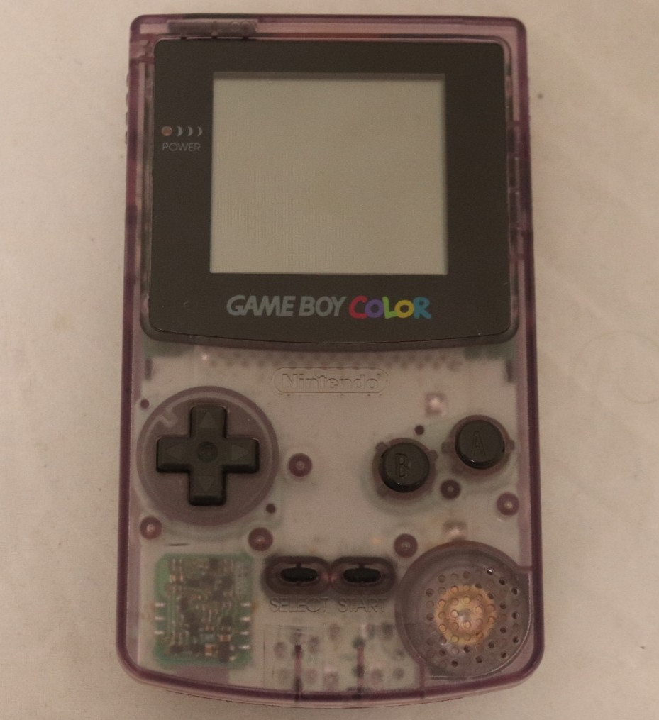 Nintendo game boy color atomic purple
