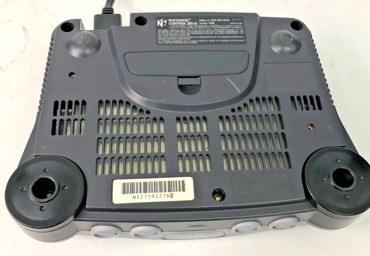 Nintendo 64 System 32MB Home Console – Charcoal Gray