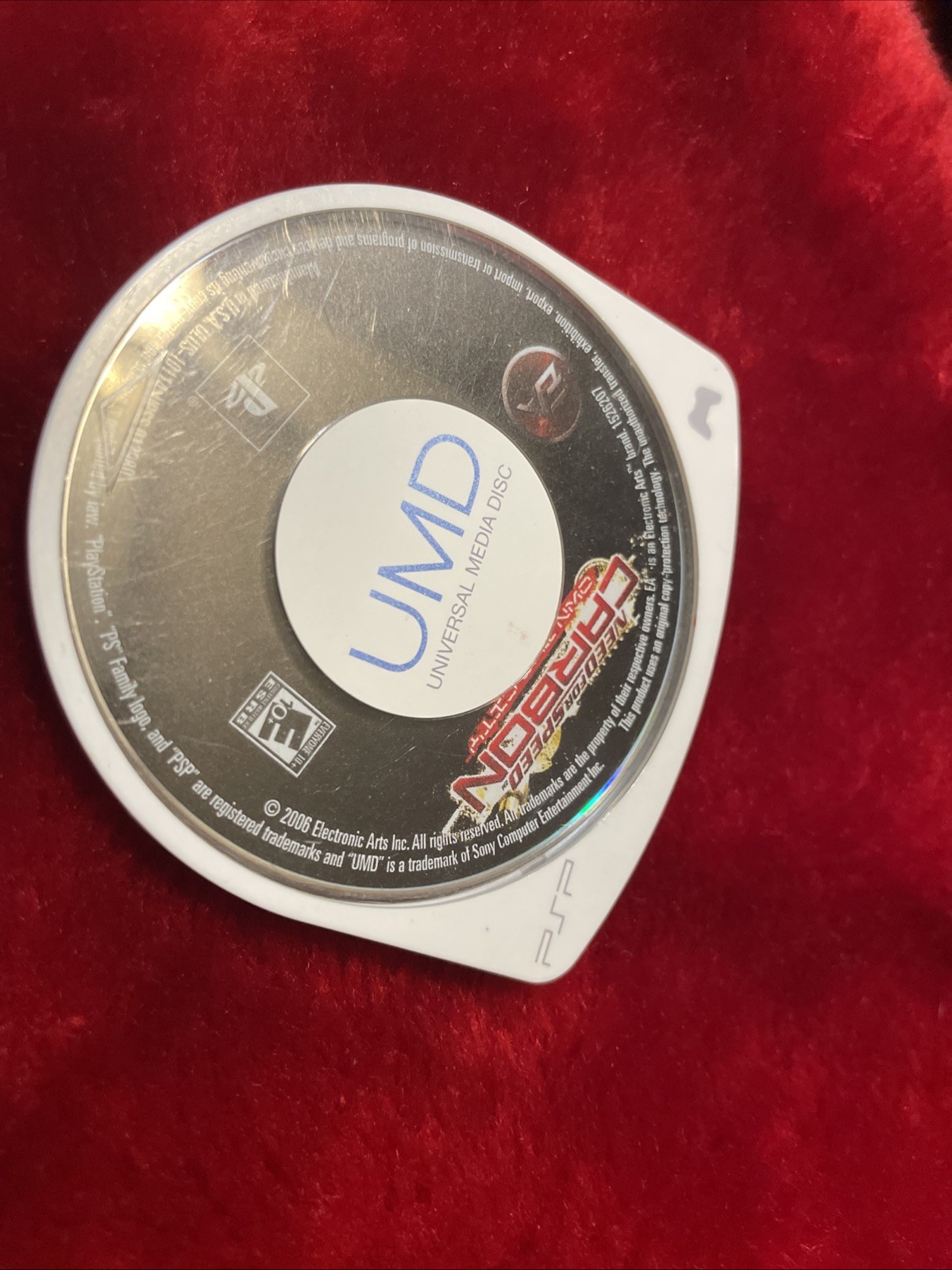 Sony PSP-1001 Black Handheld System NTSC-U/C UMD Compatible AC Adapter + UMD