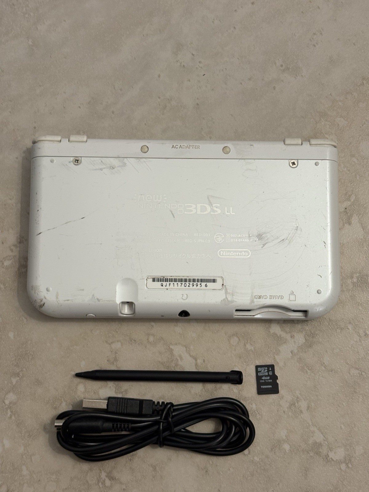 New Nintendo 3DS LL XL Pearl White Region Free USA Seller Top IPS