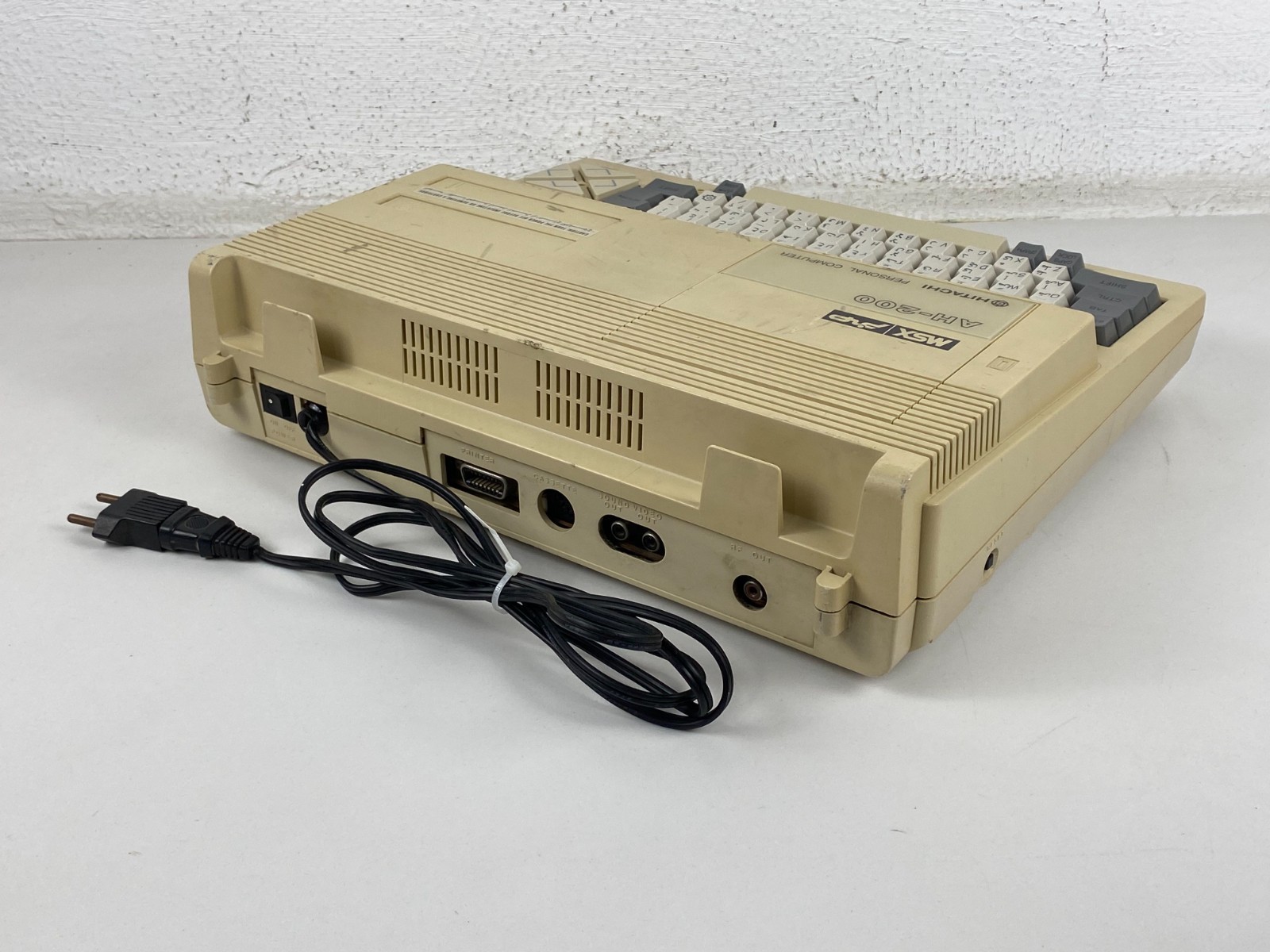 Hitachi MSX Personal Computer AH-200 sakhr صخر Arabic & English Vintage RARE