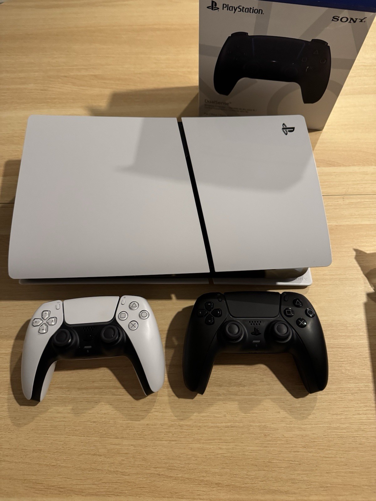 2 Months Use Sony PlayStation 5 Slim Digital Edition Console with 2 Controllers