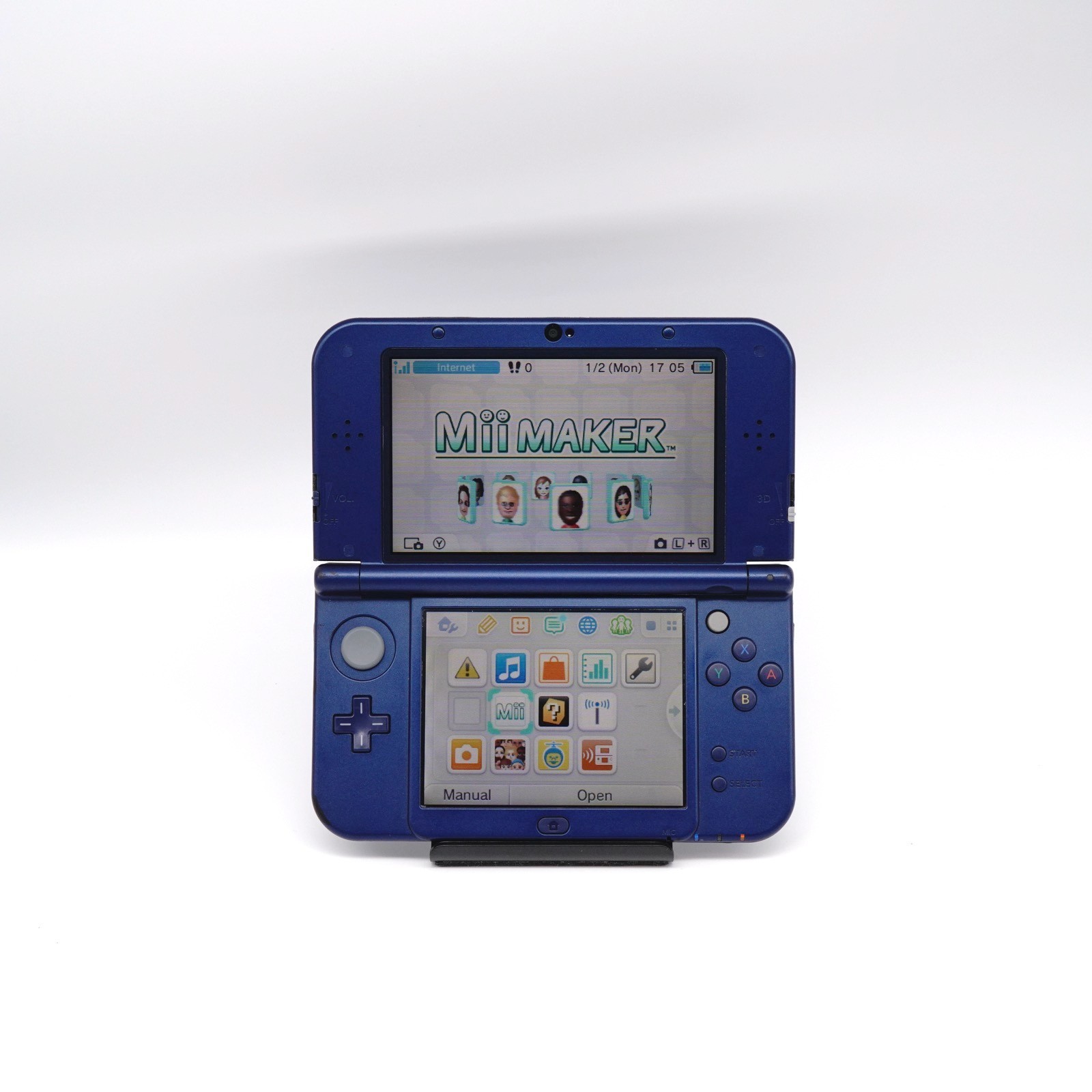 Nintendo New 3DS XL LL Galaxy Edition Purple Console + Extras (USA Seller)