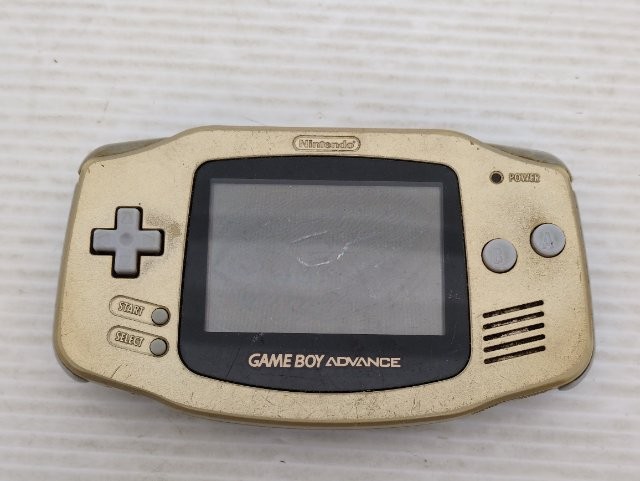 AS IS-Game Boy Advance Console (AGB-001 / Gold) GameBoyAdvance JP 9000025585545