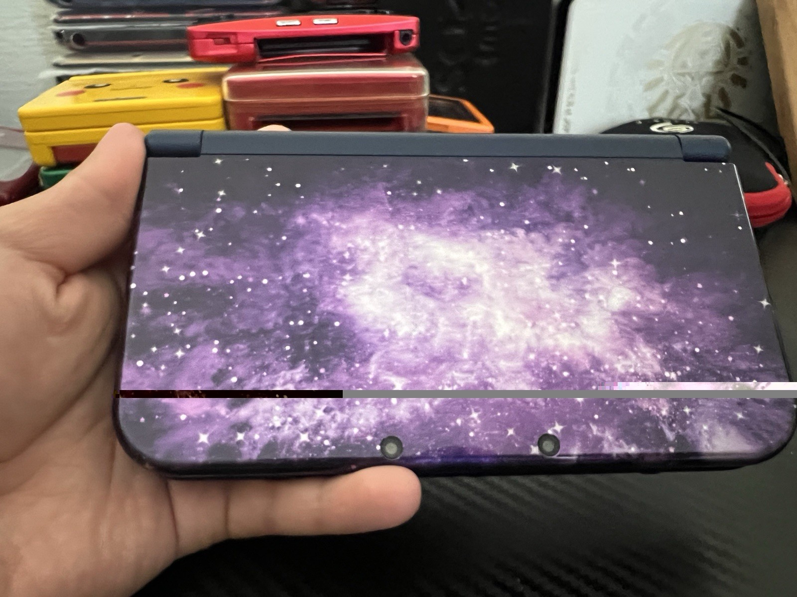 “New” Nintendo 3DS XL Galaxy Edition -w/charger & stylus – Excellent Shape!