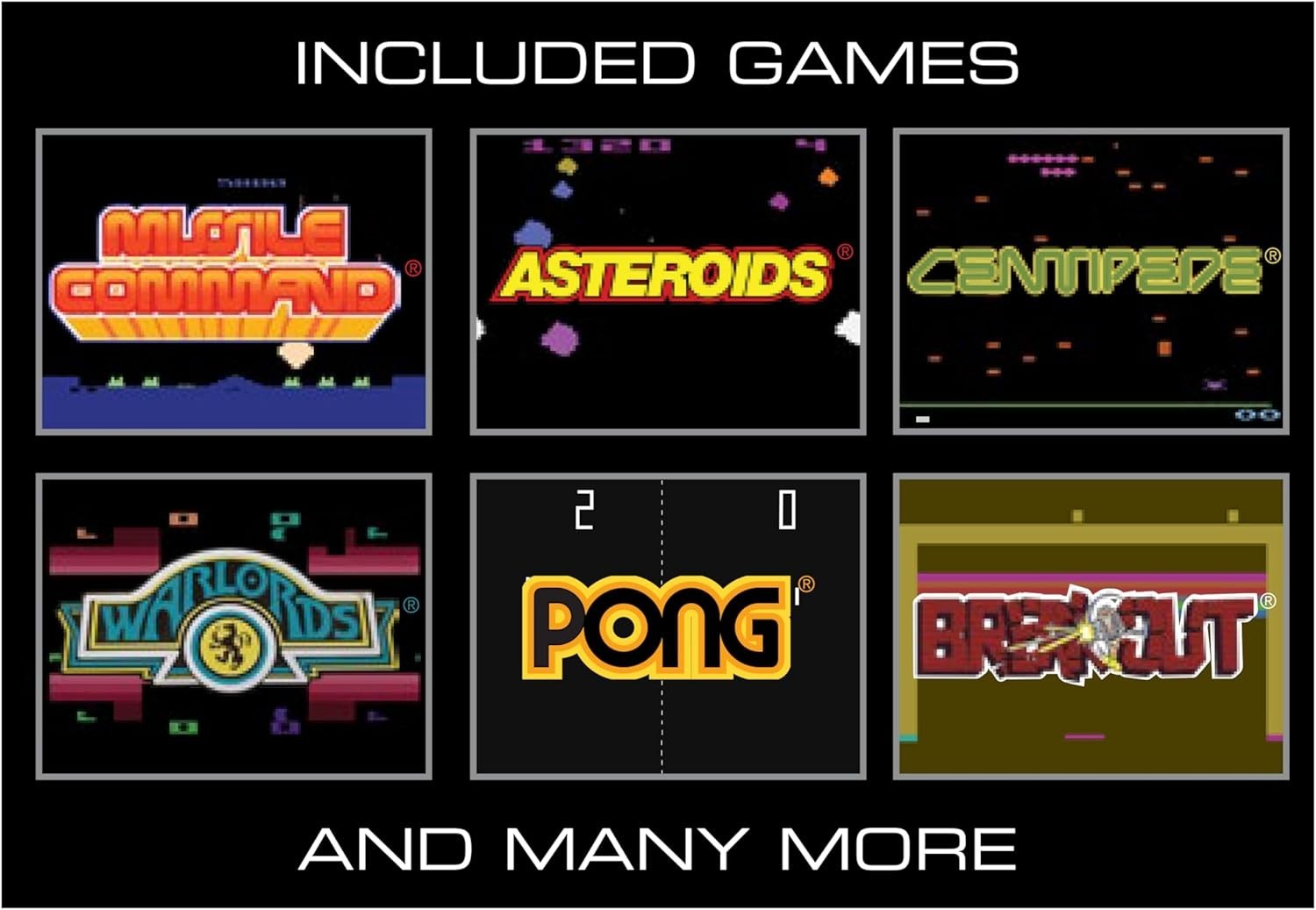 Atari Pocket Player Pro: Handheld Portable Video Game Console with 100 Games,…