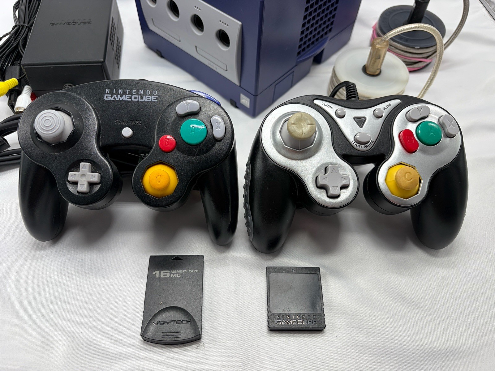 GameCube – Nintendo GameCube Console System – Indigo Purple Tested Bundle