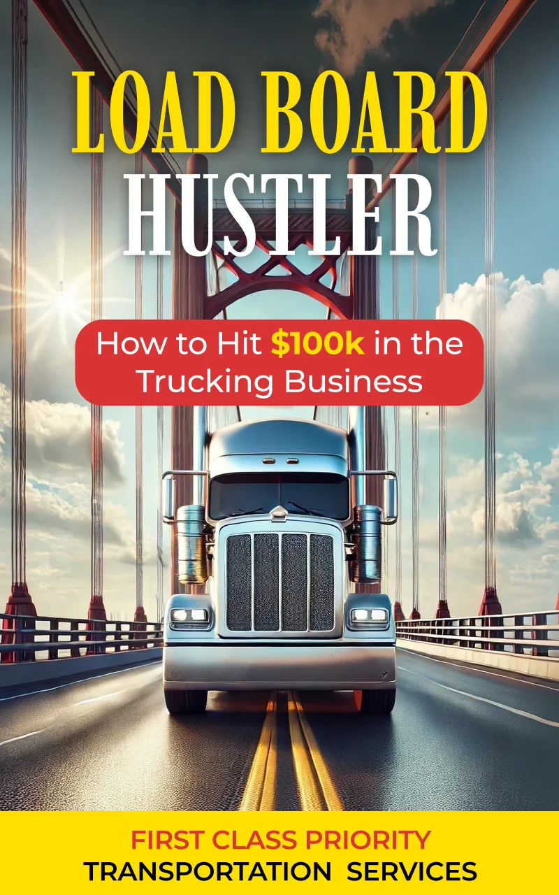 E-BOOK LOAD BOARD HUSTLER : HOW TO HIT $100K IN THE TRUCKING BUSINESS